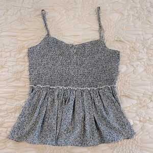 Pink Lily Smocked Tank Top